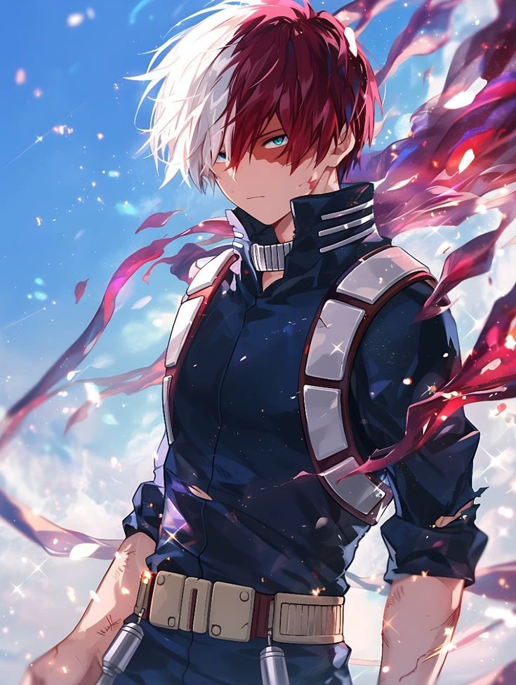 Todoroki Shoto (轟 焦凍) — “ice and fire”.❄️🔥 thumbnail
