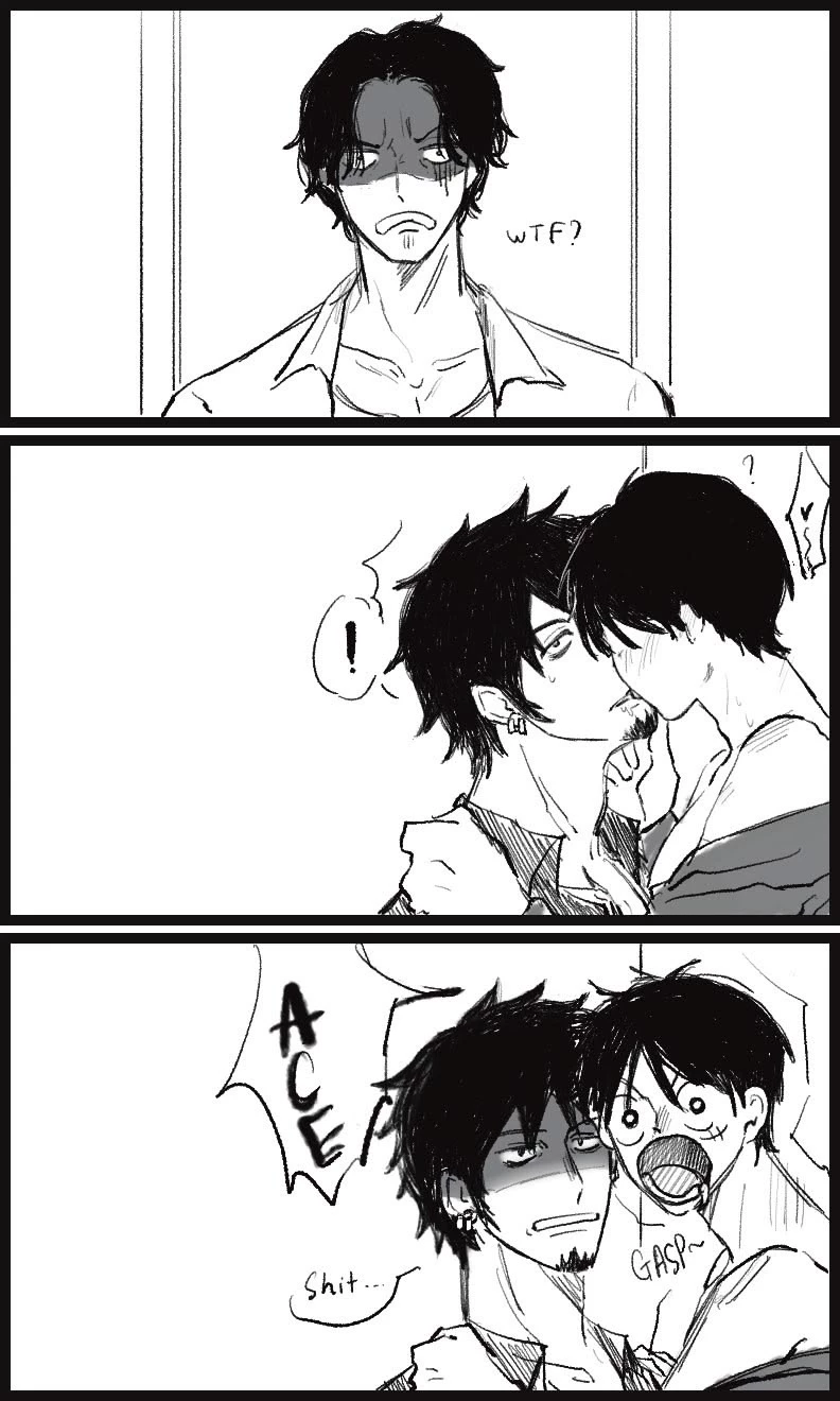 They found them! (Law x luffy) you are luffy! BOYS LOVE thumbnail