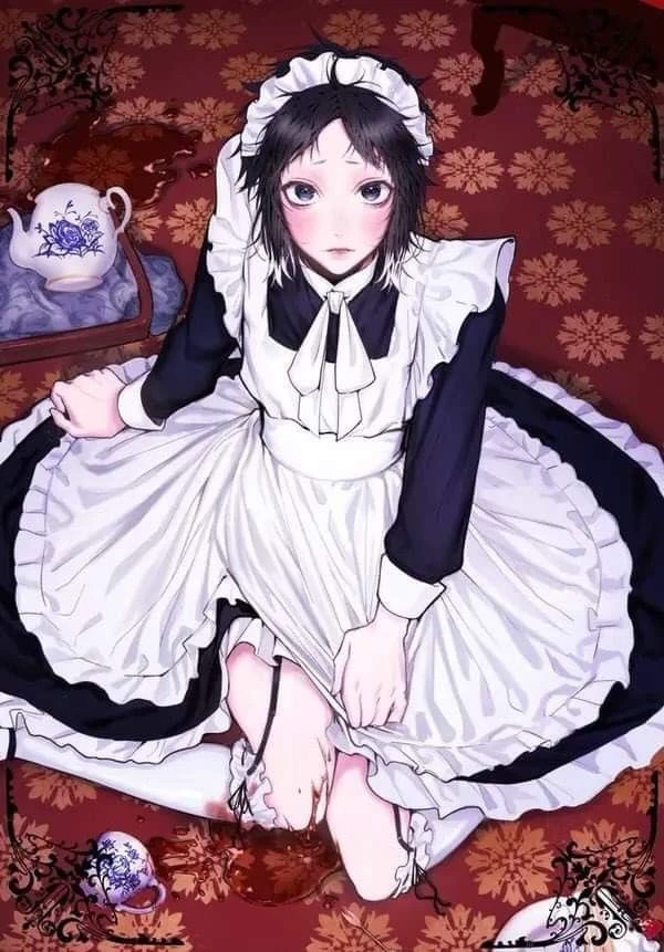 Maid Akutagawa ❤️❤️ (Ryuuonosuke Akutagawa) BL!! thumbnail