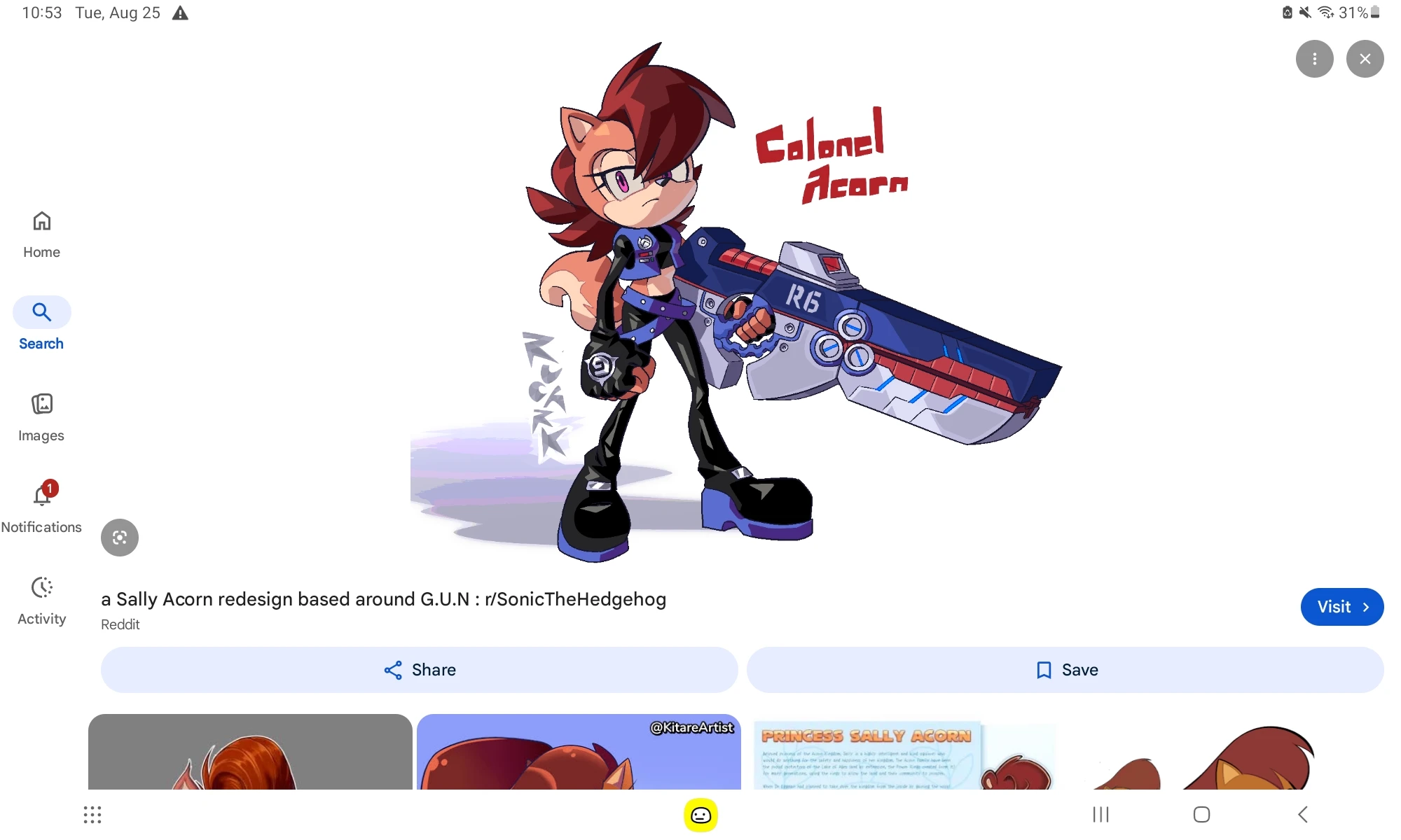 Colonel Acorn (Sally the Squirrel AU) thumbnail