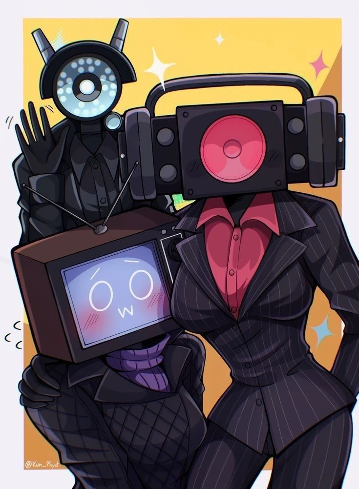 TV woman speaker woman and camera woman thumbnail