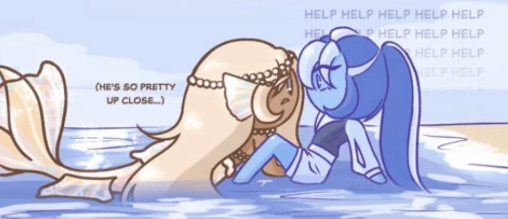 Pure vanilla cookie (Mermaid AU) thumbnail