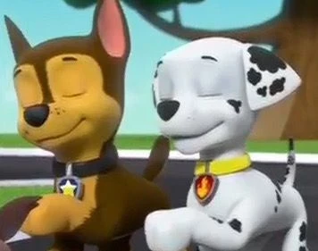 ''Marshall and Chase at school'' thumbnail