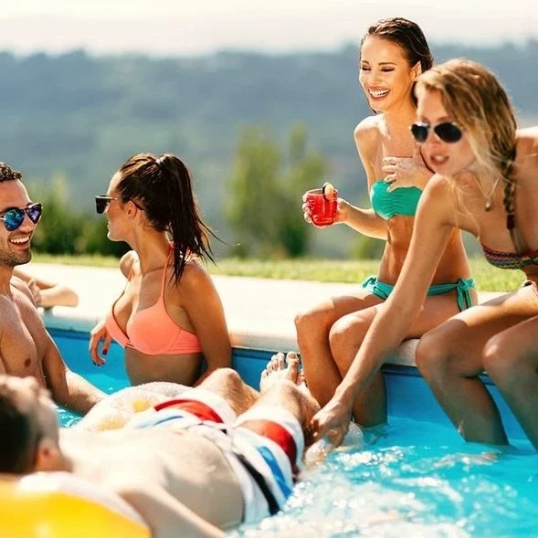 famien pool party. thumbnail