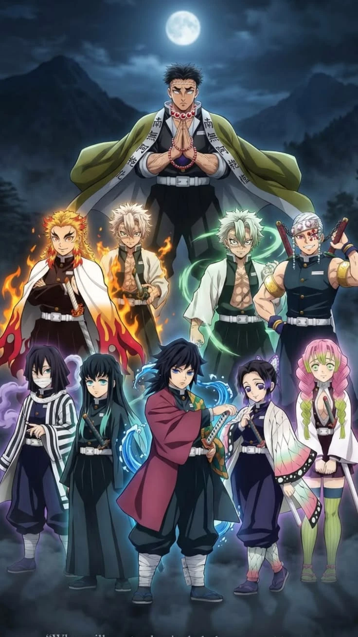 Demon slayer/ kny ...2 New hasira. ( you and a pick me)  thumbnail
