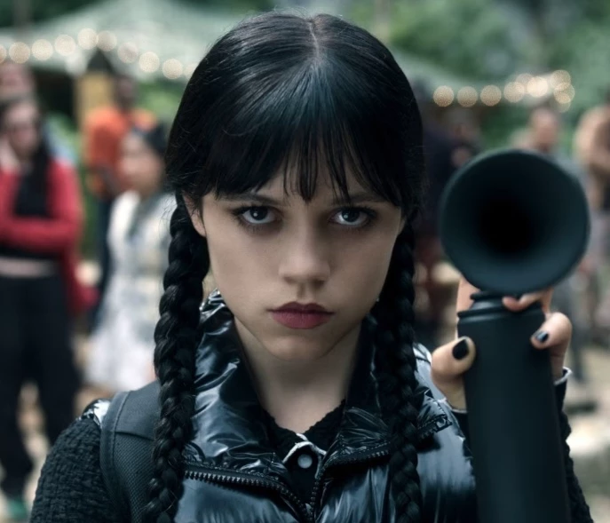Merlina Addams-Wednesday Addams thumbnail