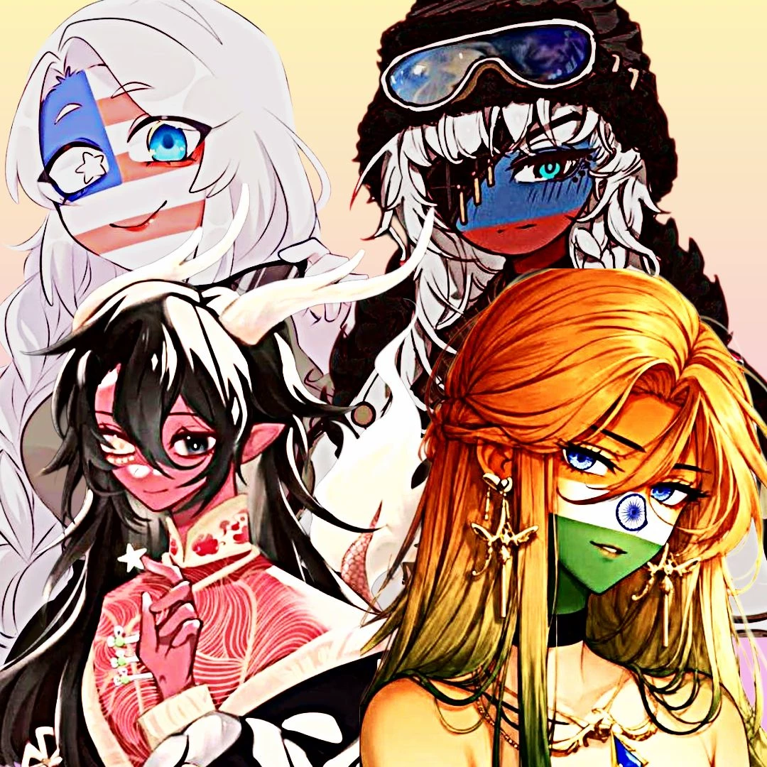the 4 strongest (countryhumans) thumbnail