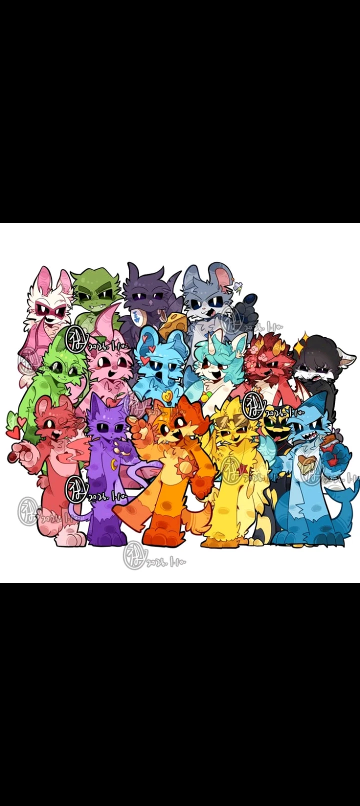 Smiling Critters x Nightmare Critters thumbnail