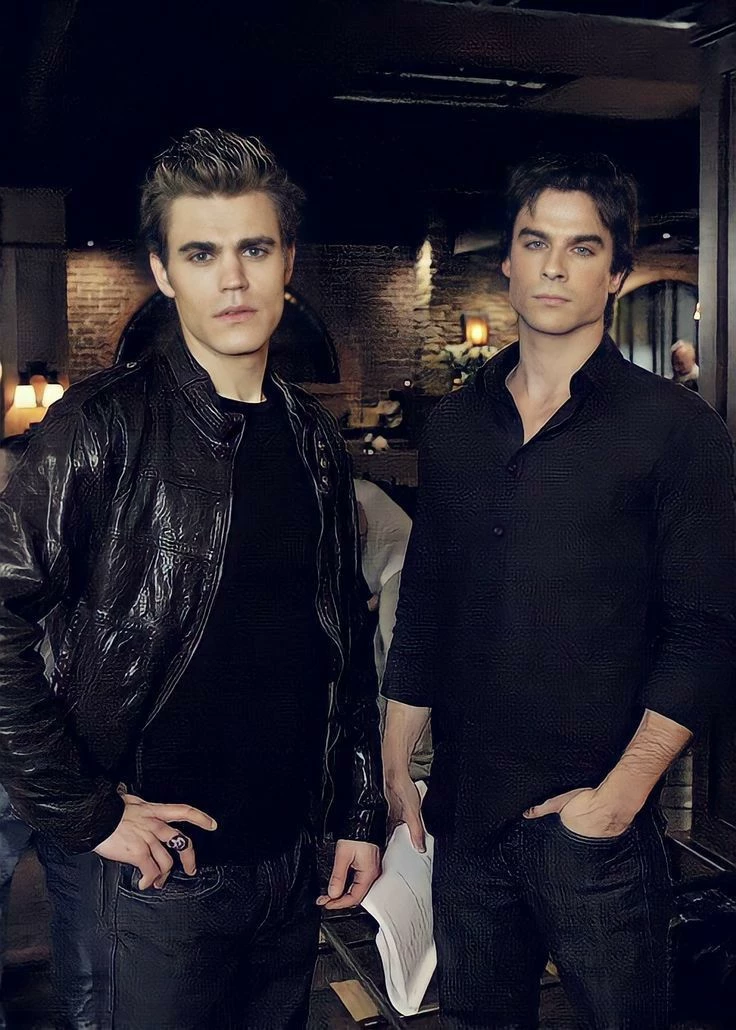 Stefan and Damon Salvatore  thumbnail