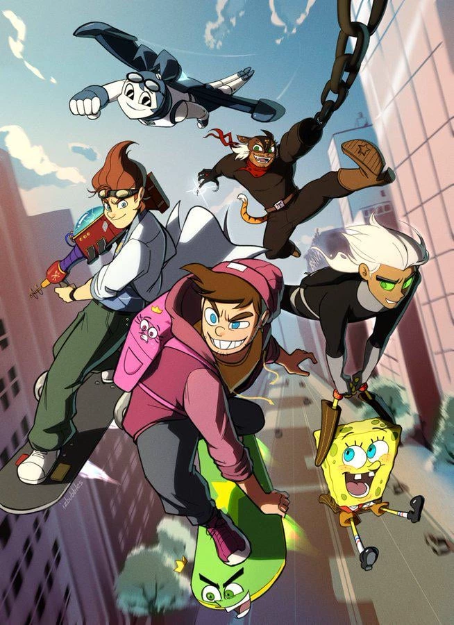 manny rivera el tigre. danny phantom. jenny. jimmy neutron. timmy turner. Bob es thumbnail