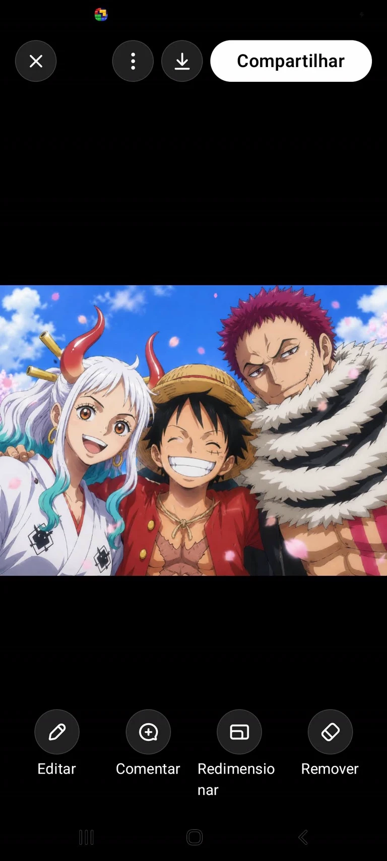 Yamato, Katakuri, Luffy, Ace and the Straw Hat crew thumbnail