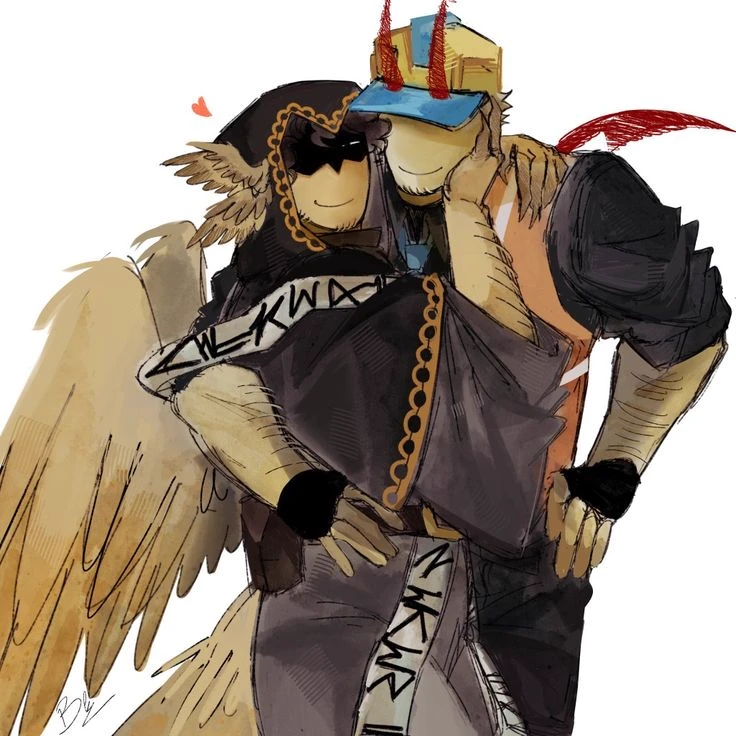 Shedletsky and Telamon?! (Buildermon, buildersky. builderman x telamon) thumbnail