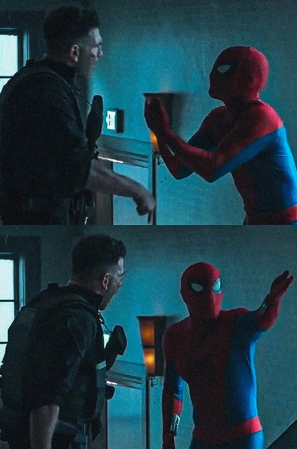 Frank Castle and Peter Parker thumbnail