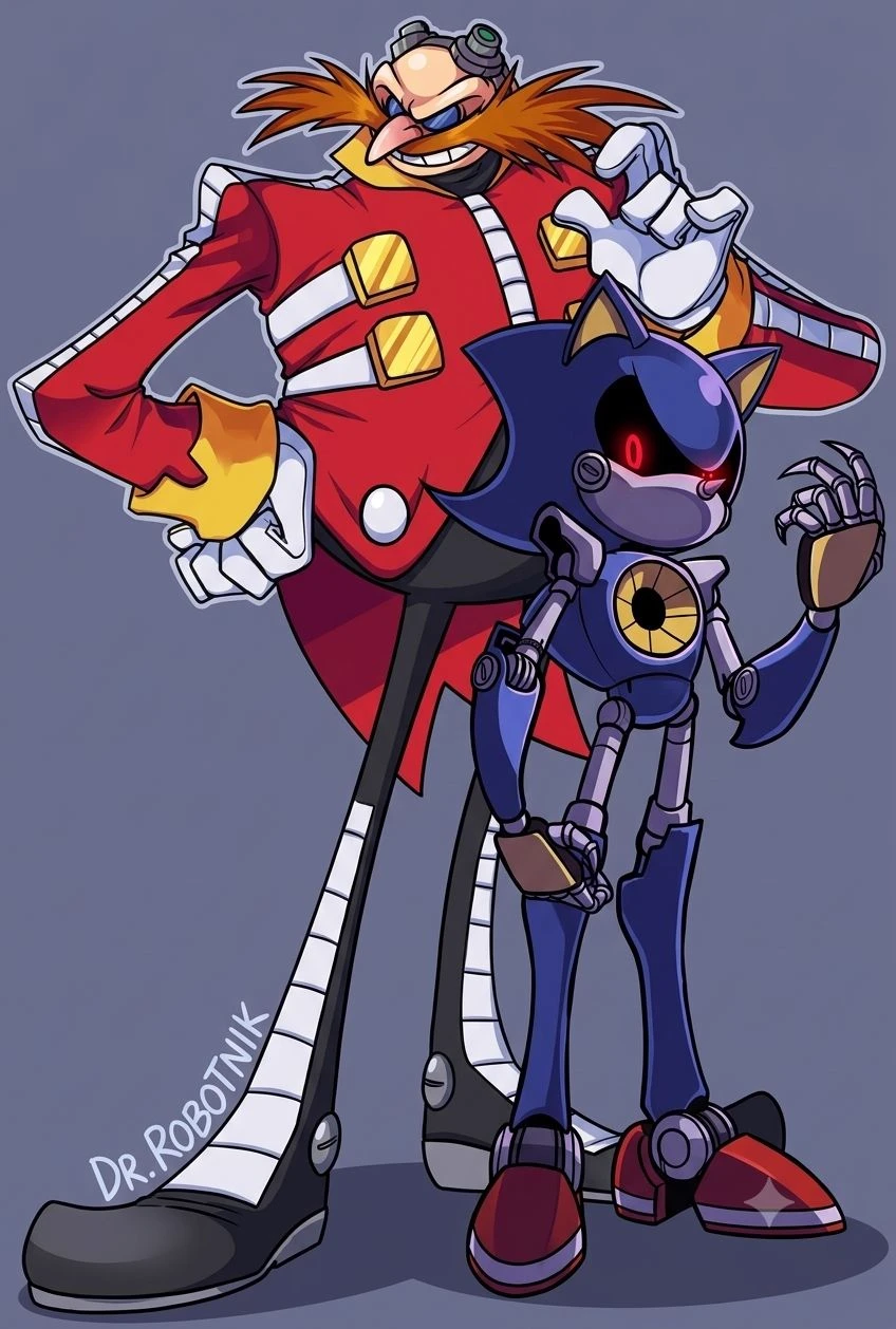 dr ivo Robotnik & Metal Sonic 2.0 thumbnail