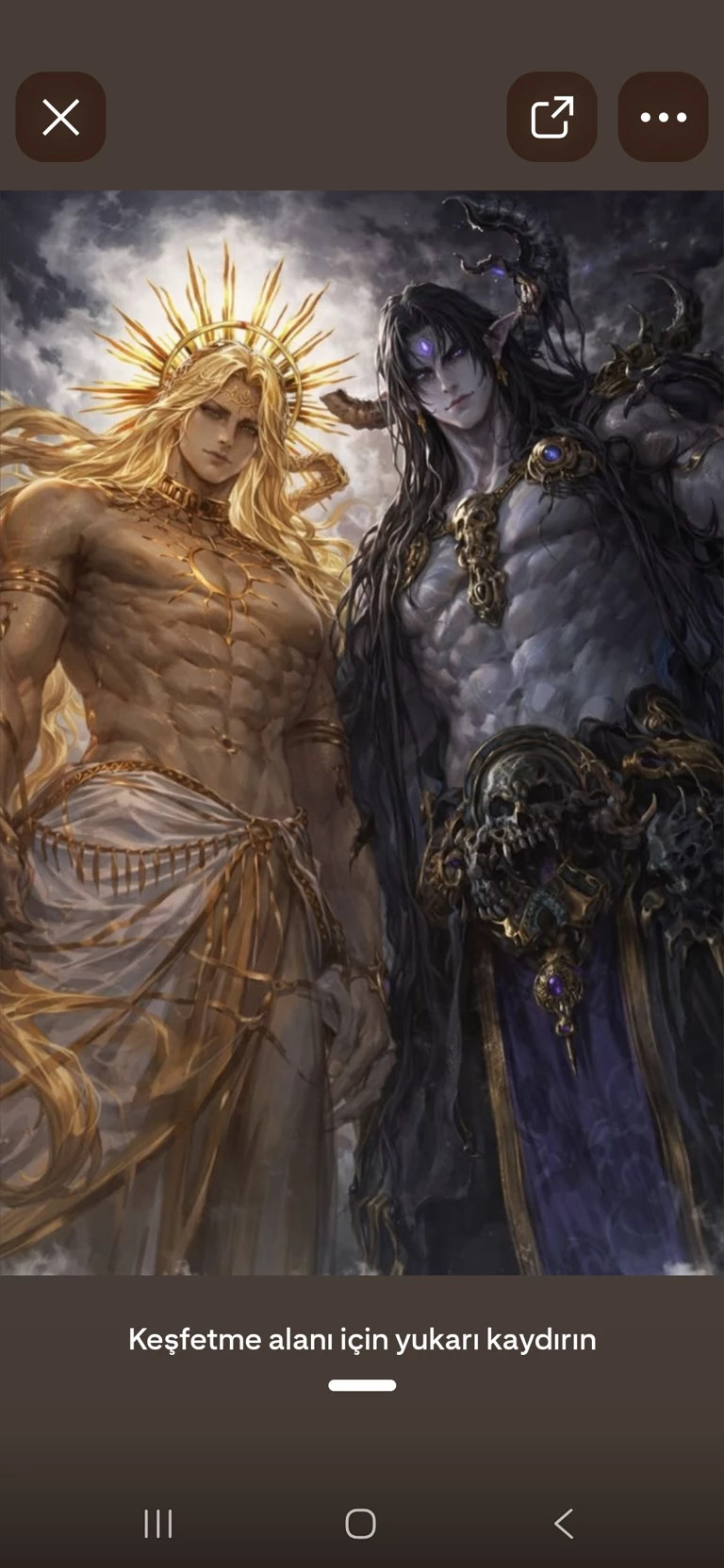 Günes tanrisi - Aurelion 
 Şeytan tantisi - Noctyros  thumbnail