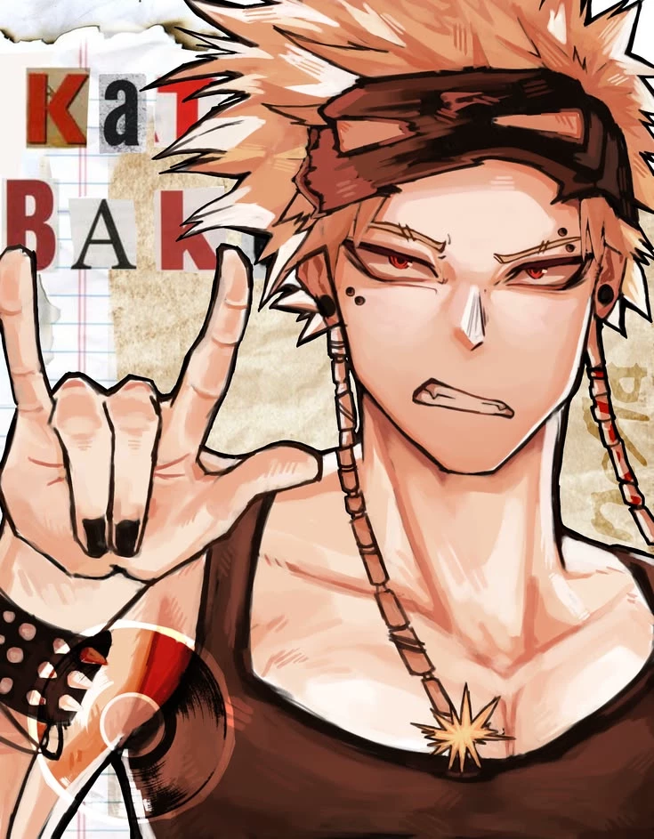 Katsuki Bakugo rocker BL/BKDK thumbnail