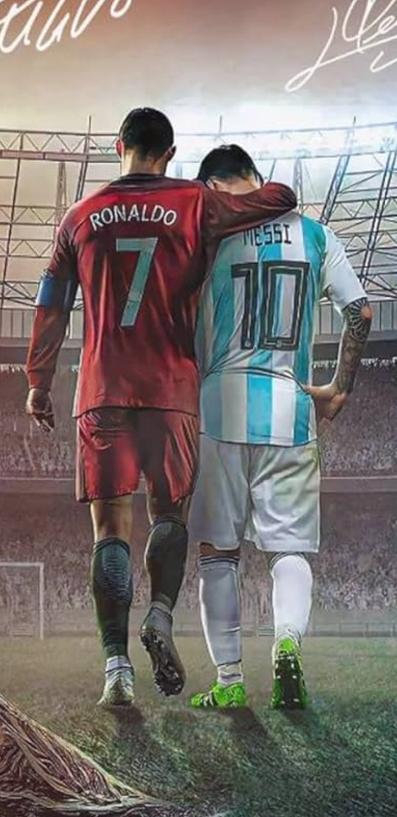 messi and ronaldo play thumbnail