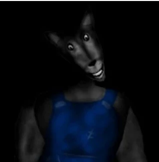 the analog horror wolf thumbnail