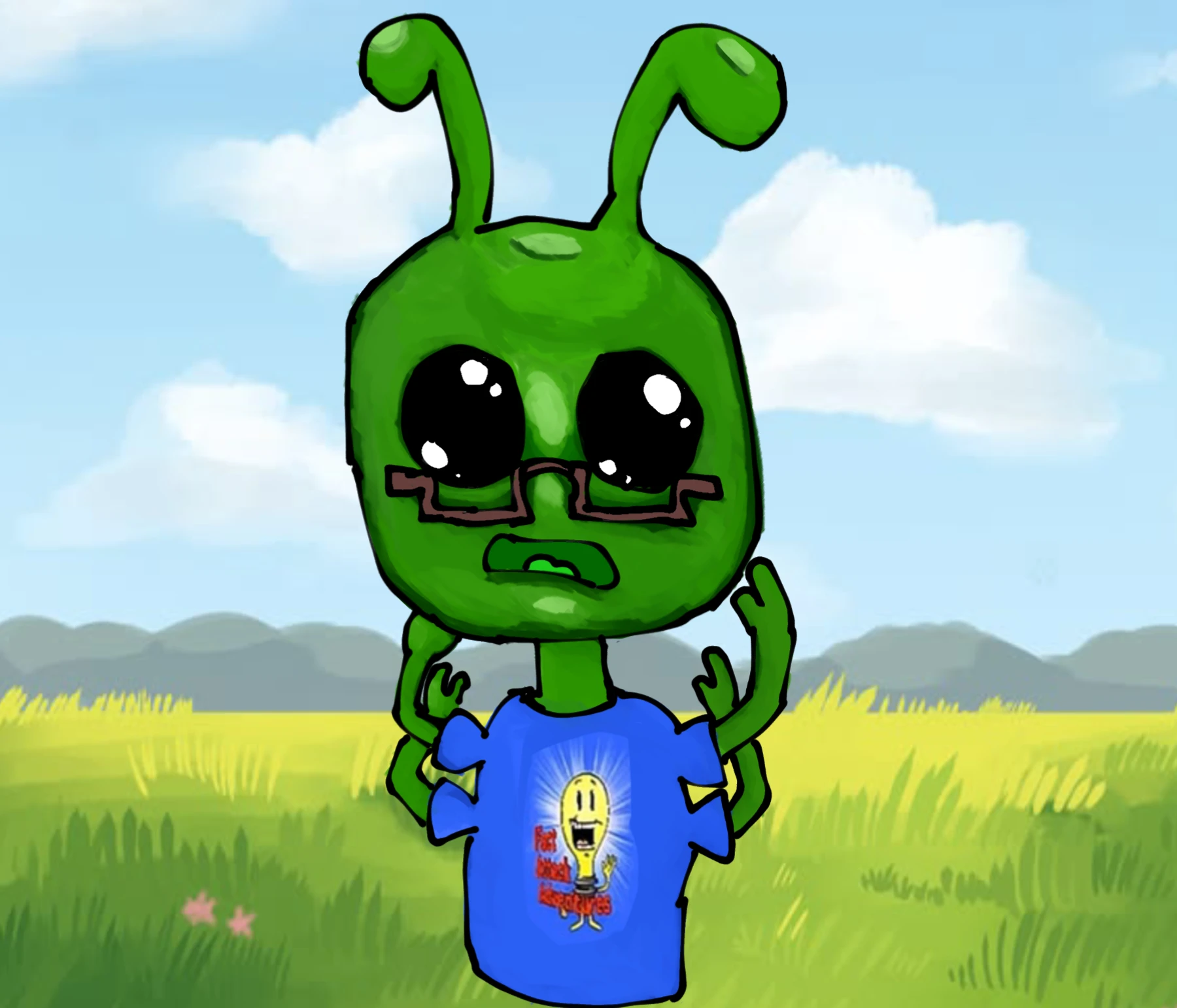 Martian, lightbulb, facty and a pick me!? thumbnail