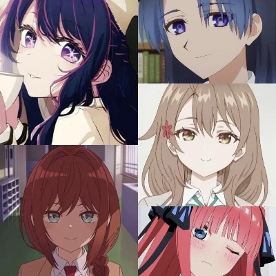Ai Hoshino, Kamiya, Masha, Rikka, Nino thumbnail