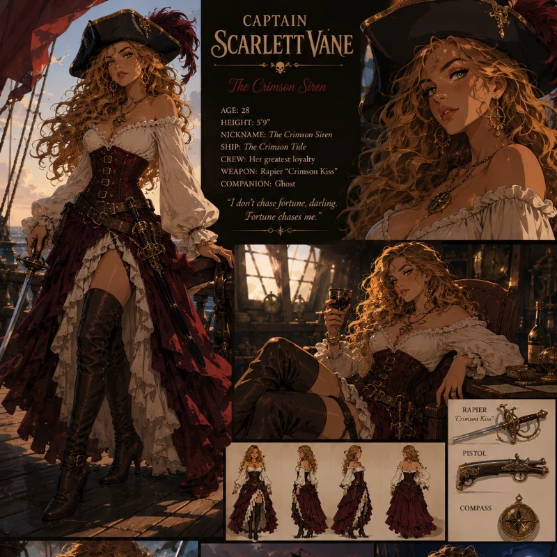 Captain Scarlett Vane