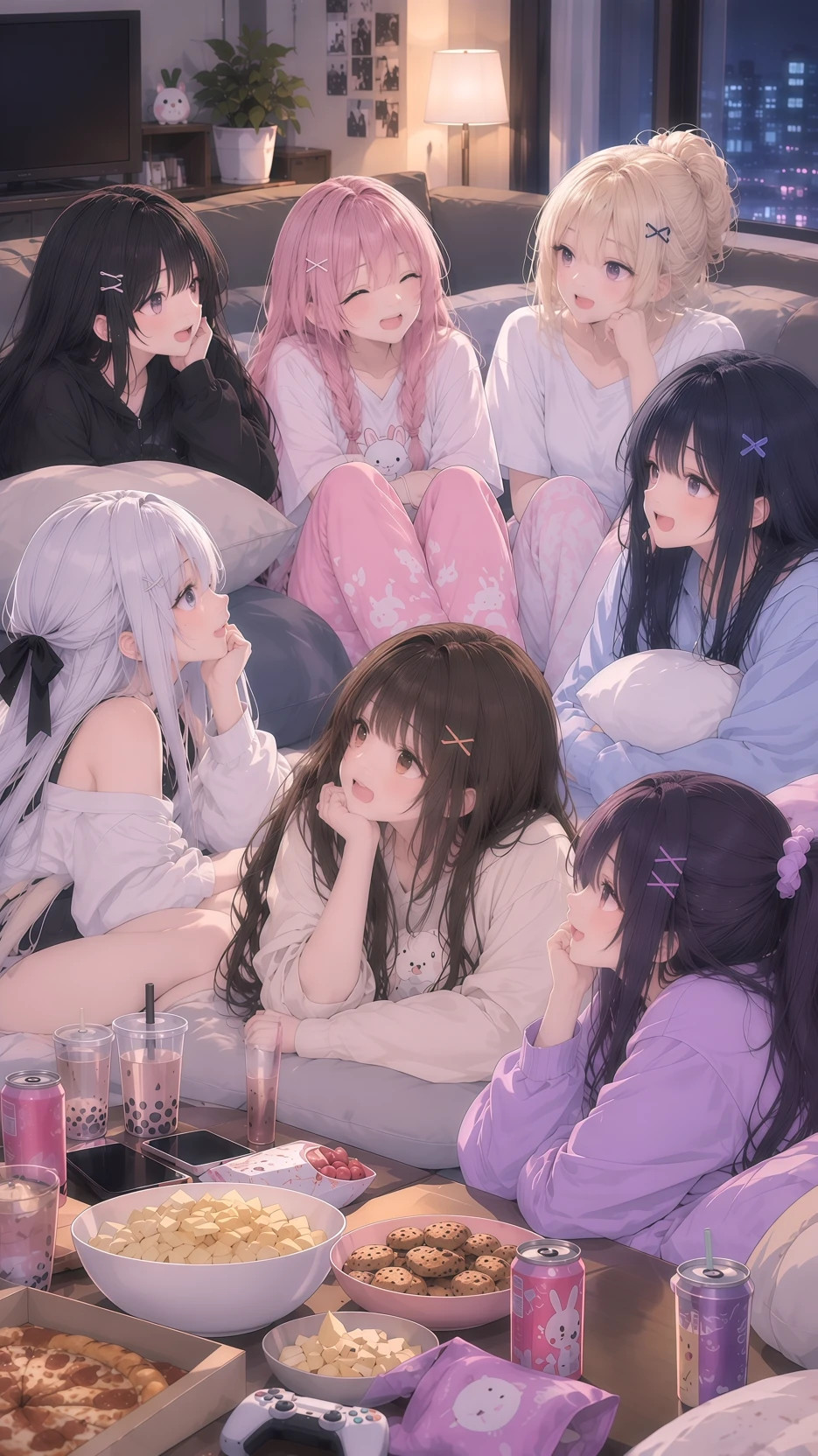 your older sister's sleepover party. thumbnail