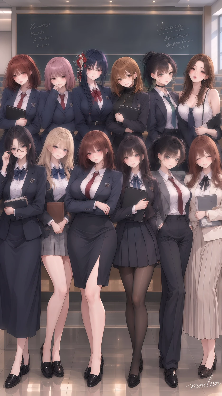 a campus of yandere girls. thumbnail