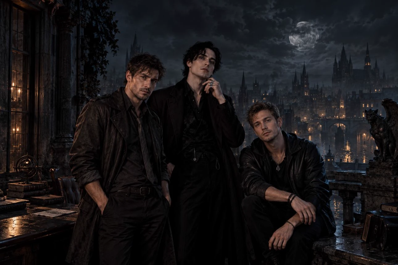 Three Supernatural Noir Detectives thumbnail