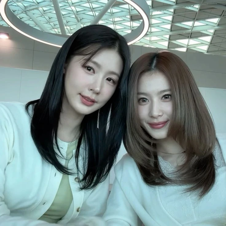 Miyeon and Sana thumbnail