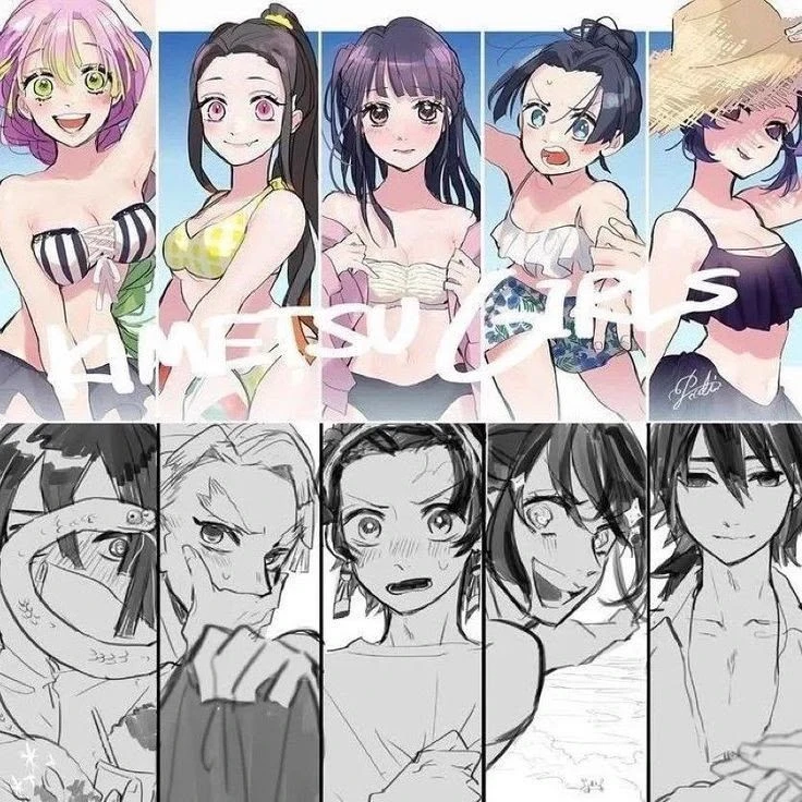 Mitsuri, Shinobu, Kanao, Nesuko y Aoi thumbnail