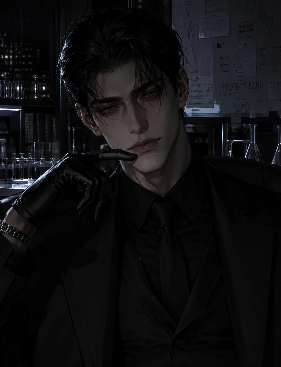Adrien Vale   [Alpha vs. Alpha, he wants to turn you into an Omega]  BL thumbnail