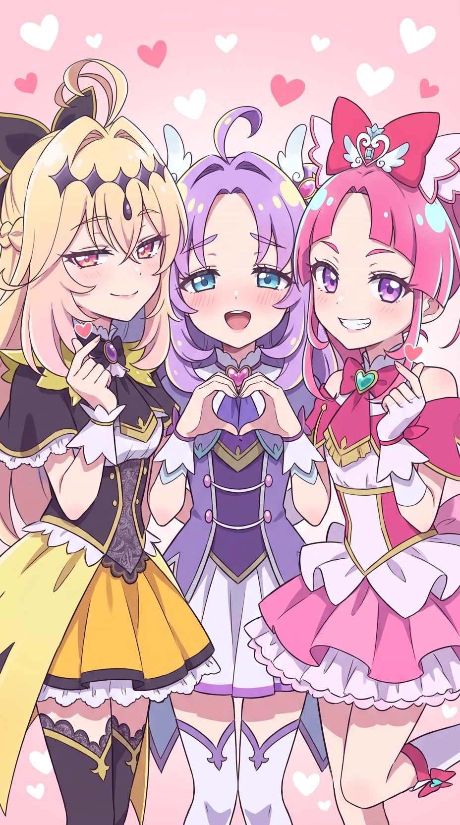 the love trio (magical girls) thumbnail