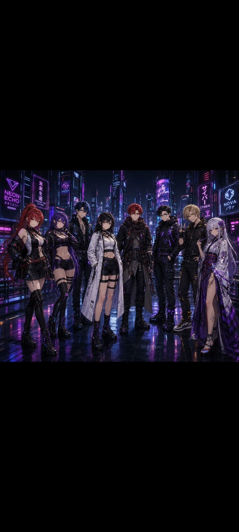 Cyberpunk Fullmetal party thumbnail