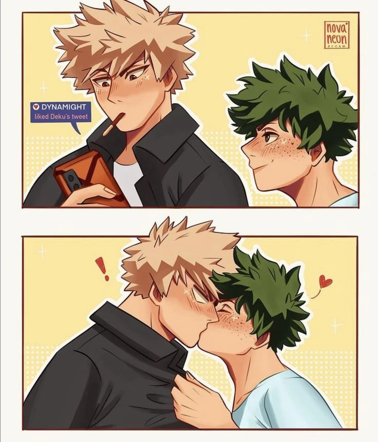 Izuku and Bakugo 💚❤️ thumbnail
