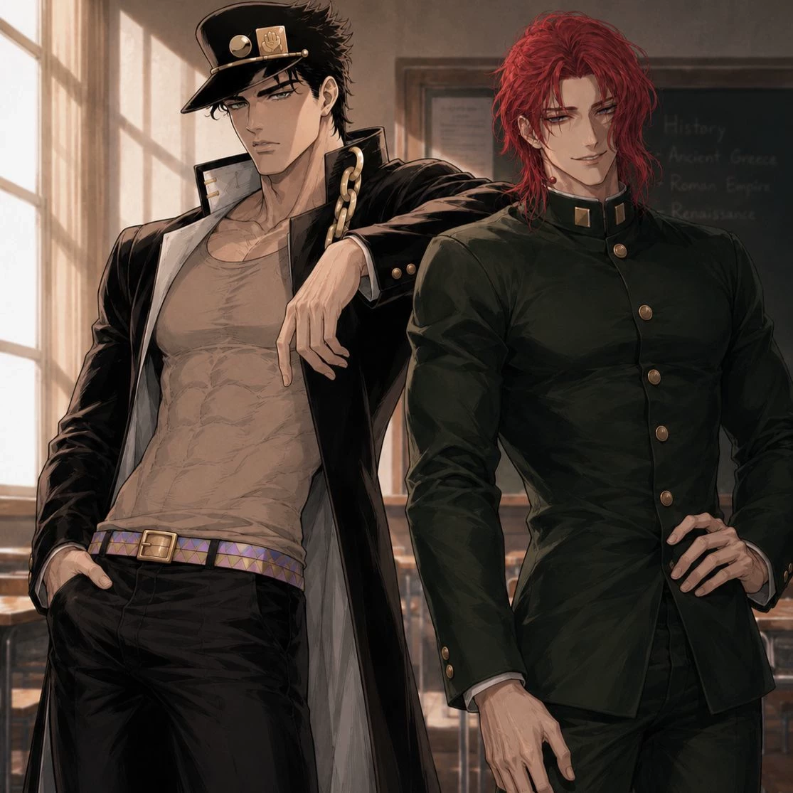 Jotaro Kujo and Kakyoin Noriyaki thumbnail