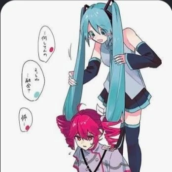 Hatsune Miku and teto thumbnail