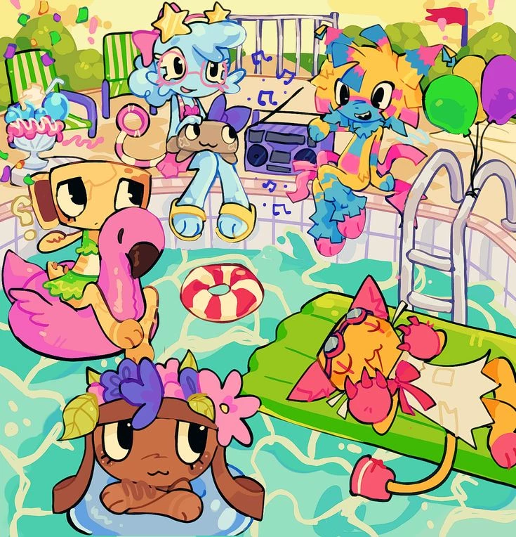 dandys World in the pool thumbnail