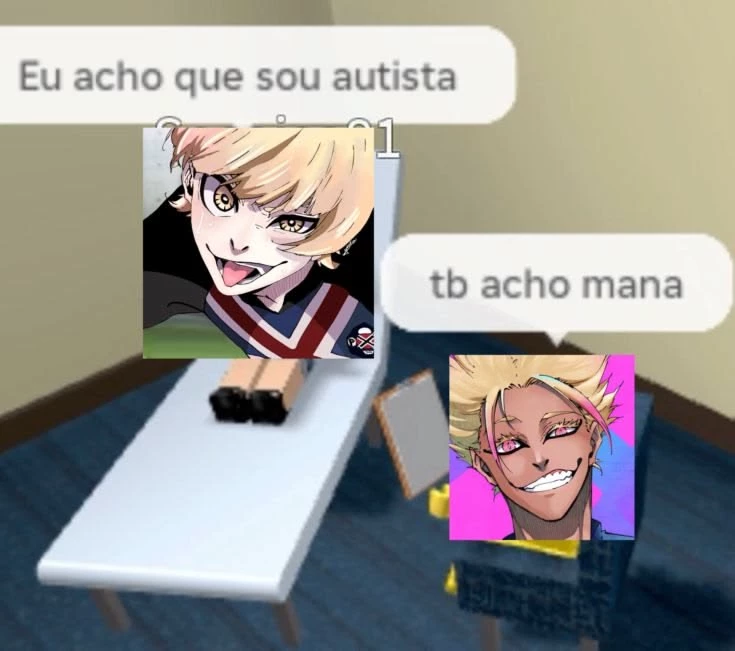 Chat em grupo Blue Lock thumbnail