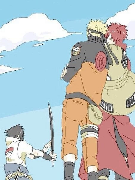 Gaara, Sasuke and Naruto thumbnail