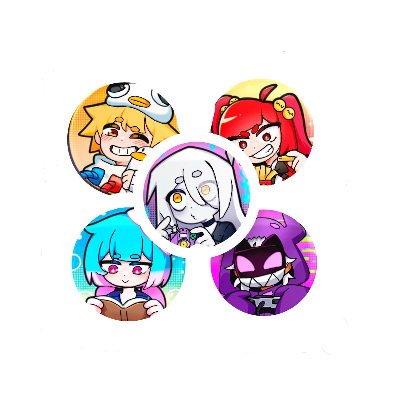Little Potato Gang ❤️ 💛 💙 💜🤍 thumbnail