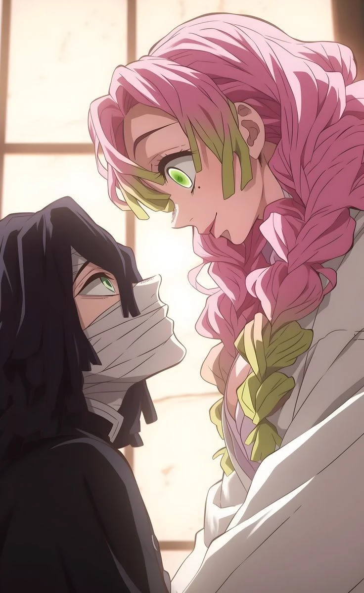 Iguro Obanai and Mitsuri Kanroji thumbnail