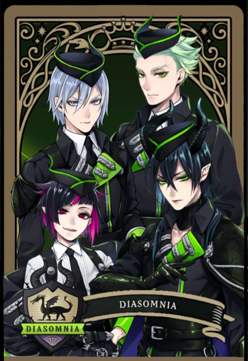 Diasomnia (Malleus Draconia, Silver, Lilia Vanrouge y Sebek Zigvolt) thumbnail