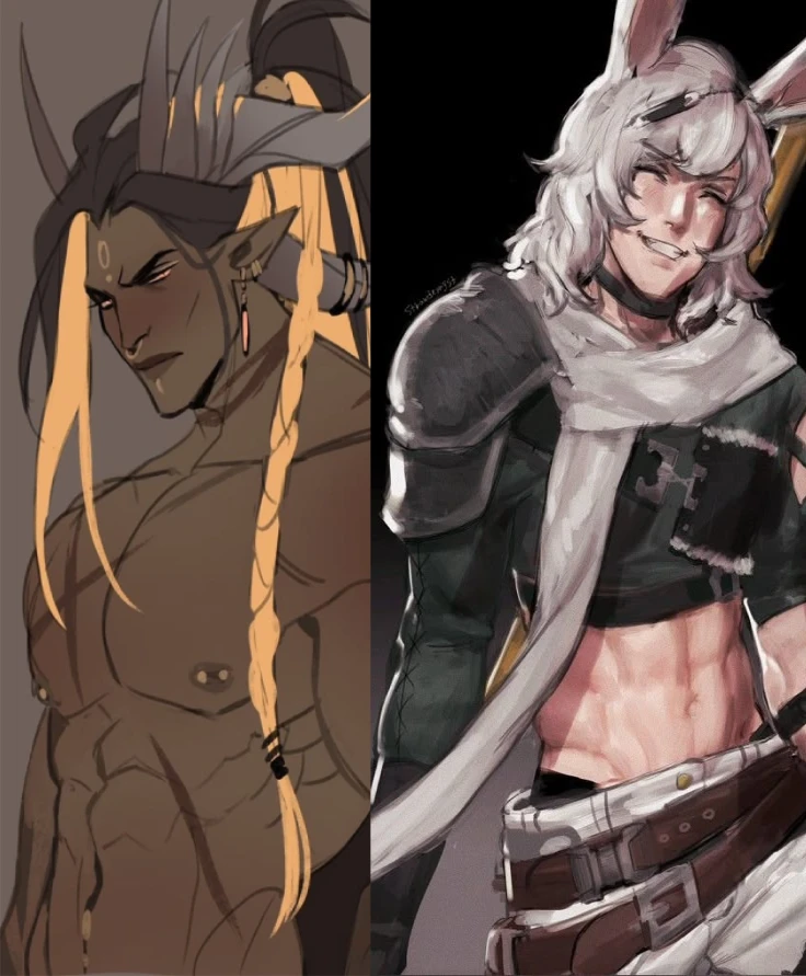 Azrael and Milo •\|• BEAST MEN thumbnail