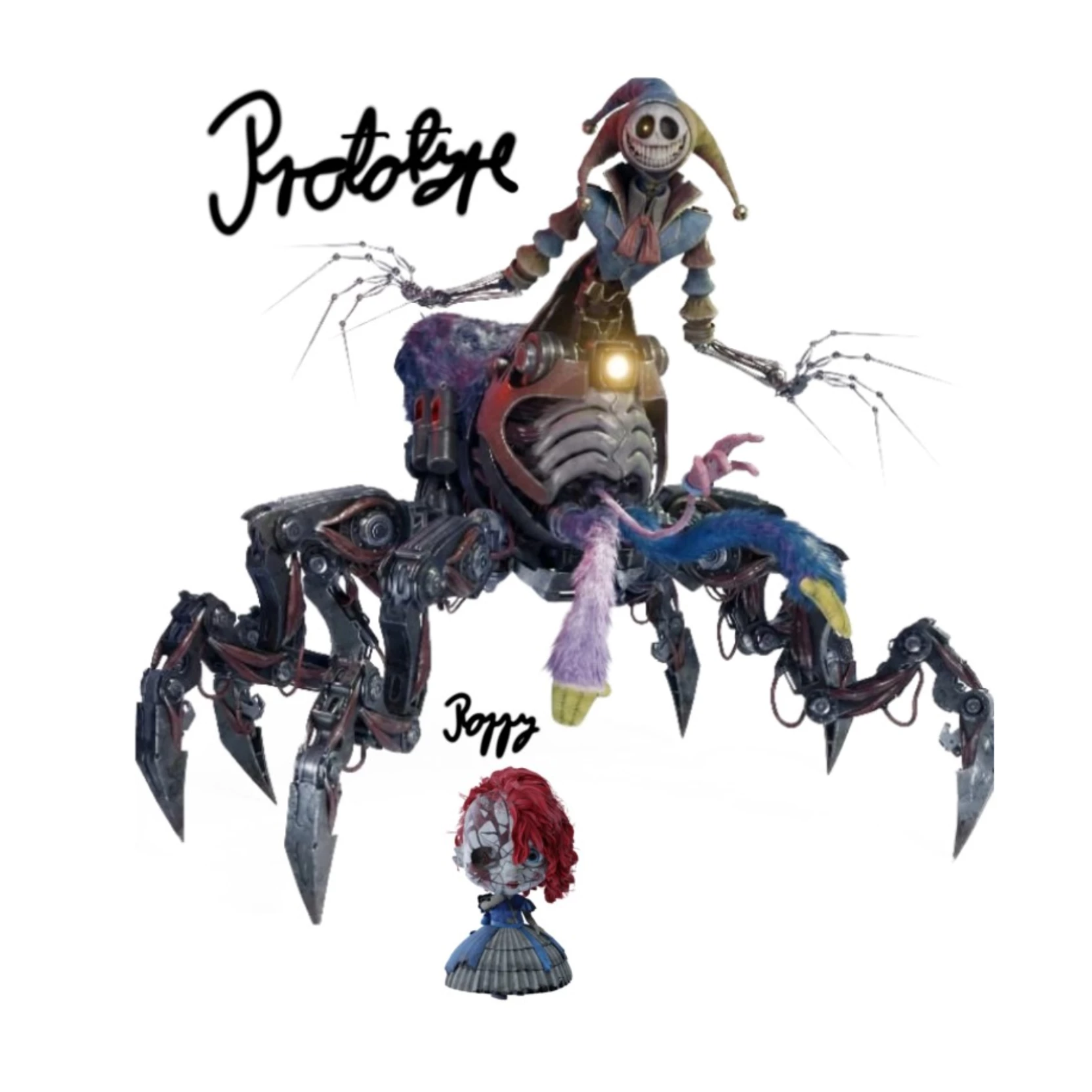 Prototype (1006 Olliver Ludwig) and Poppy (1007 Poppy Ludwig) Poppy Playtime thumbnail
