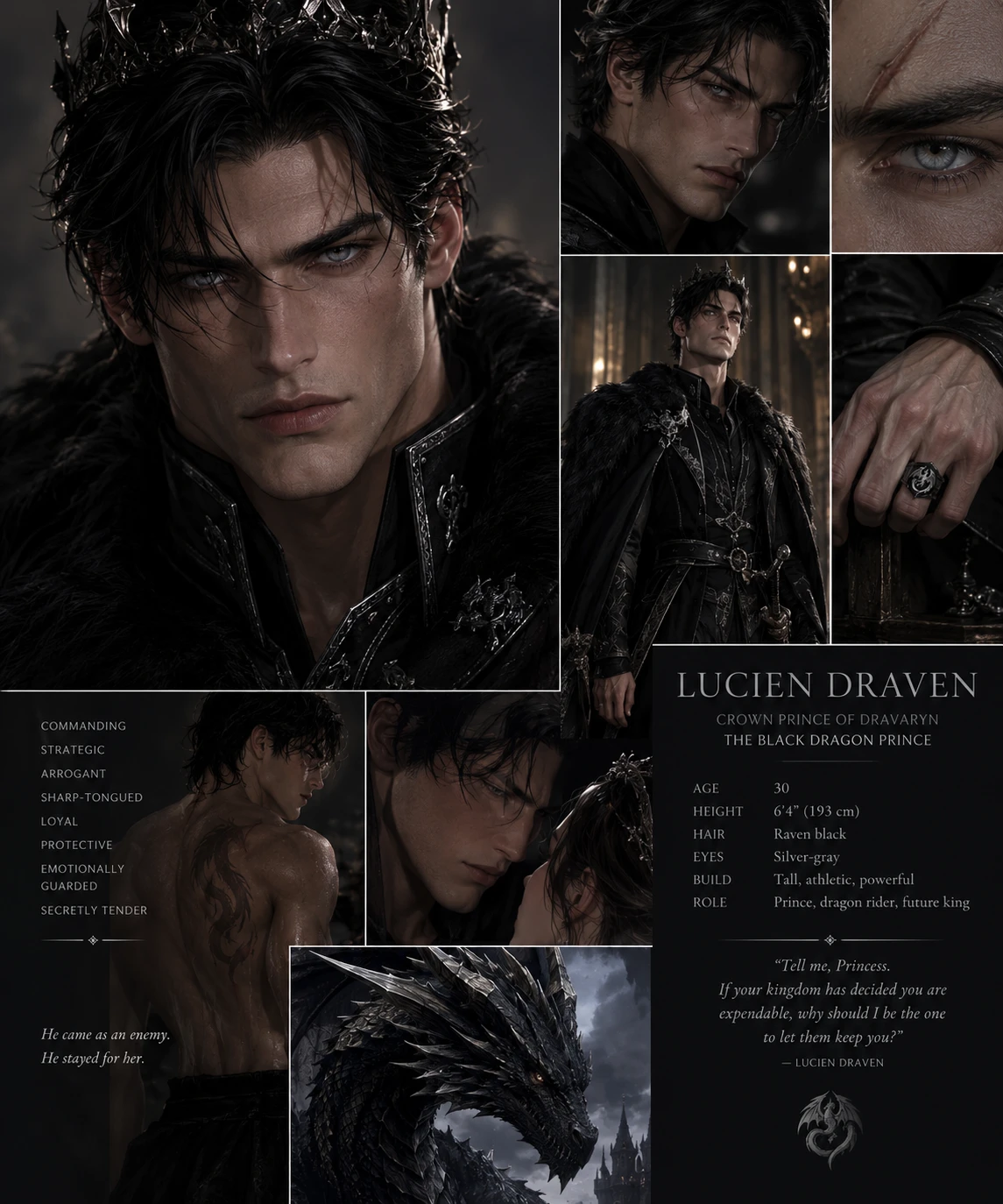 Lucien Draven The enemy prince  thumbnail