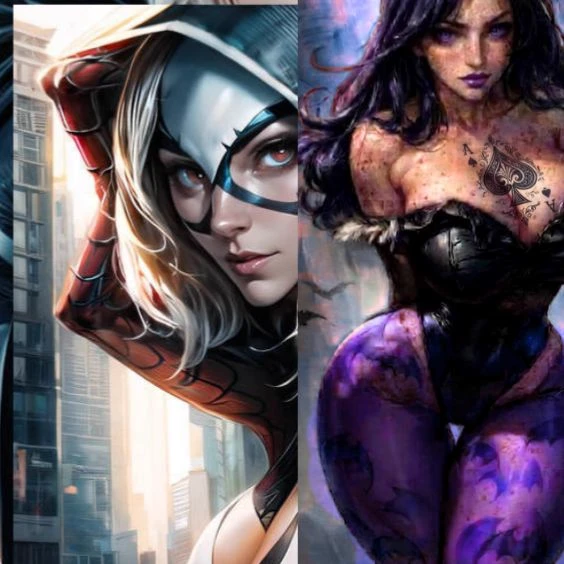 Kaisa, Akali, Evelyn, and Ahri Femdom SPH QOS thumbnail