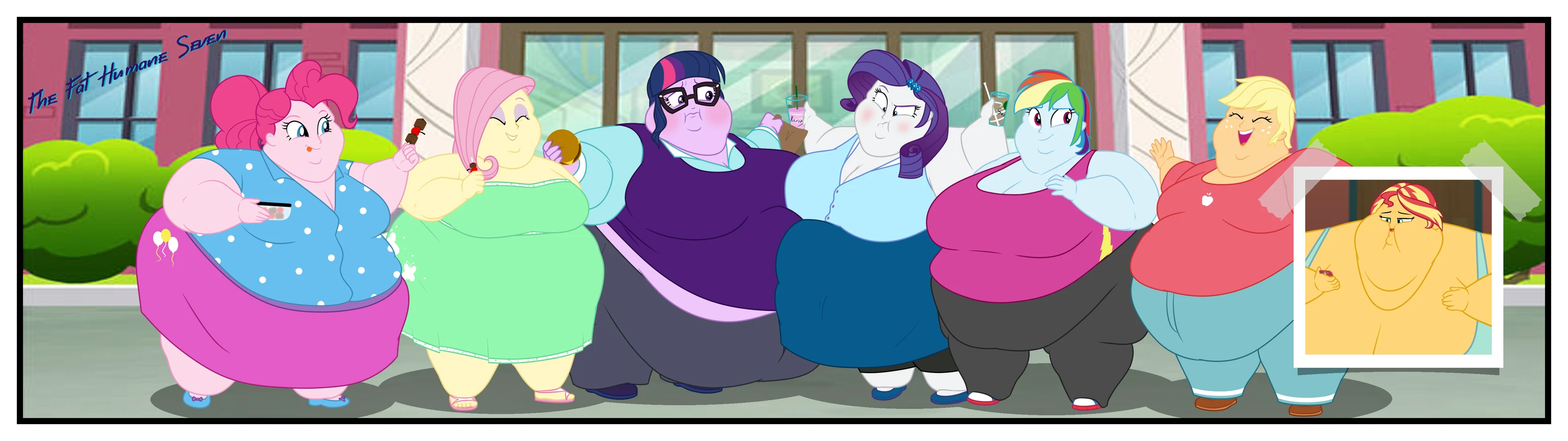 The Mane 6 - Canterlot High Obesity Outbreak thumbnail