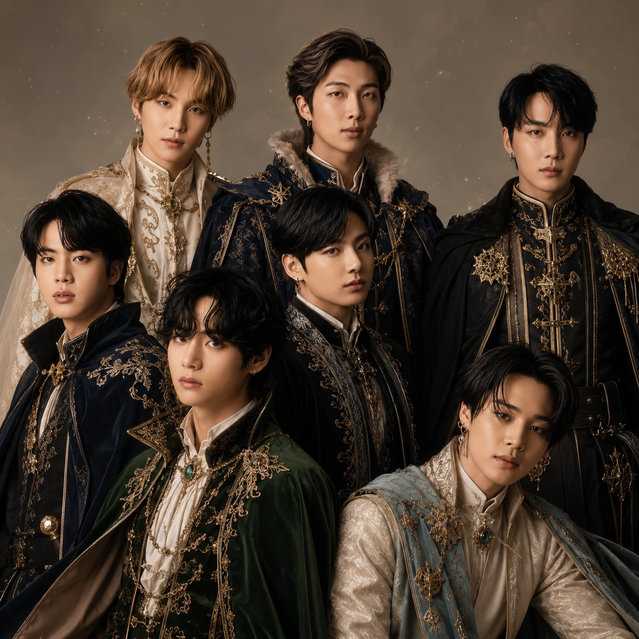 BTS Isekai | The Seven Stars + The Saintess thumbnail