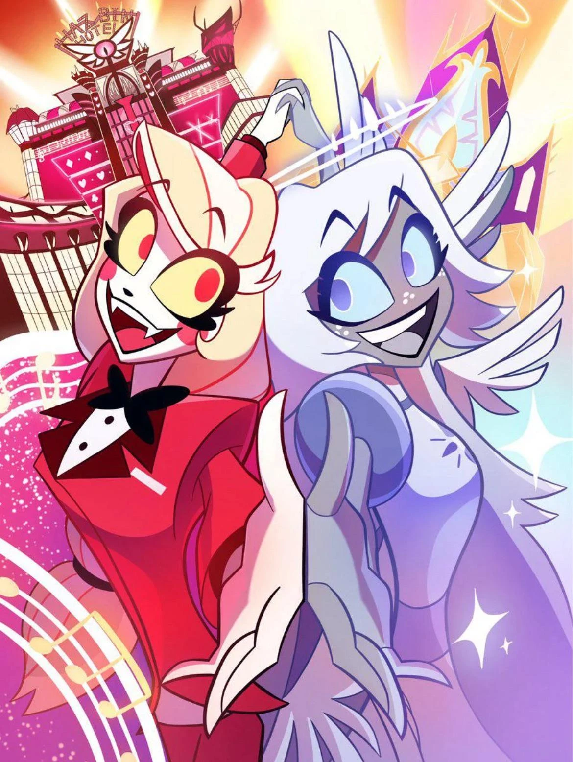 Hazbin Hotel all-female world thumbnail