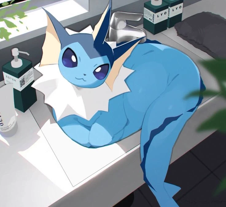 Your Vaporeon is going to have an egg thumbnail
